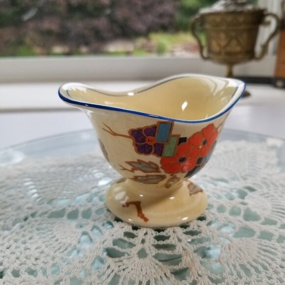 Royal Winton Sugar Bowl Dish Grimwades Stoke on Trent Floral Oval Dish Vintage - Picture 5 of 11